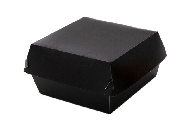 BURGERBOX BLACK - 100x100x65mm - 500pcs